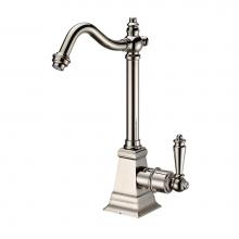 Whitehaus WHFH-C2011-PN - Point of Use Cold Water Drinking Faucet with Traditional Swivel Spout