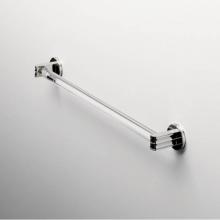 Waterworks 22-00479-41818 - Boulevard 24'' Single Crystal Towel Bar in