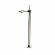 Waterworks 09-19460-18157 - Formwork Floor Mounted Exposed Tub Filler with Metal Joystick Handle in Matte