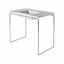 Waterworks 12-89494-91478 - Formwork Single Washstand 42'' x 24 3/8'' x 32 3/4'' in Stainless