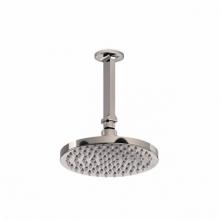 Waterworks 05-75432-89439 - Formwork Ceiling Mounted 8'' Rain Shower Head, Arm and Flange in Antique