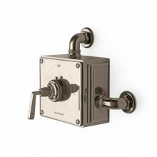 Waterworks 05-81294-99424 - R.W. Atlas Exposed Thermostatic Valve with Metal Lever Handle in