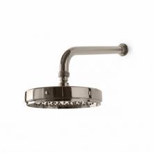 Waterworks 05-47611-08649 - R.W. Atlas 8 1/2'' Shower Head, Arm and Flange with Fixed Spray in