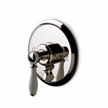 Waterworks 05-44641-69662 - Easton Classic Pressure Balance with Diverter Trim with White Porcelain Lever Handle in Antique