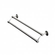 Waterworks 22-77873-61109 - Easton 24 Double Metal Towel Bar in Nickel