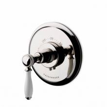 Waterworks 05-90335-63669 - Easton Classic Thermostatic Control Valve Trim with White Porcelain Lever Handle in