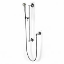 Waterworks 05-75158-65724 - Transit Handshower On Bar with Metal Handle in Unlacquered