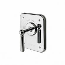 Waterworks 05-32606-84446 - Ludlow Thermostatic Control Valve Trim with Metal Lever Handle in Unlacquered