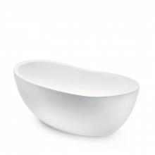 Waterworks 13-18679-92287 - .25 70 x 40 x 29 Freestanding Oval Bathtub in Matte White