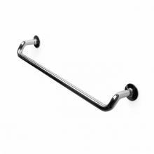 Waterworks 22-54802-58871 - .25 24 Single Metal Towel Bar in Unlacquered Brass