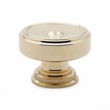 Waterworks 22-99495-96549 - R.W. Atlas 1 5/8'' Rosette Knob in Unlacquered