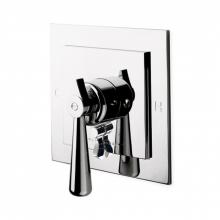 Waterworks 05-64574-81569 - Universal Square Pressure Balance with Diverter Trim with Metal Lever Handle in Burnished