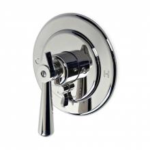 Waterworks 05-49212-37531 - Universal Round Pressure Balance with Diverter Trim with Metal Lever Handle in Burnished