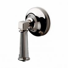 Waterworks 05-63295-70738 - Boulevard Volume Control Valve Trim with Crystal Lever Handle in