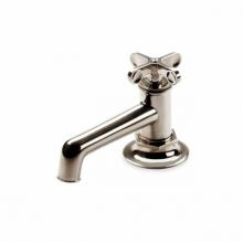 Waterworks 07-36463-98398 - Henry Low Profile One Hole Deck Mounted Lavatory Faucet with Metal Cross Handle in Sovereign,