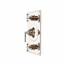 Waterworks 05-12310-20232 - Henry Metal Lever Handle Thermostatic with Metal Cross Handle Shutoffs Trim in Burnished Nickel