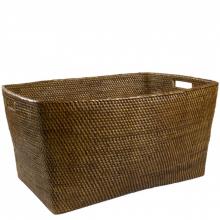 Waterworks 22-38334-74387 - Rattan Extra Large Rectangular Basket in Chestnut