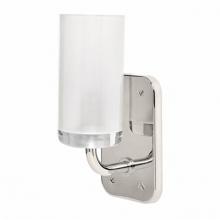 Waterworks 18-71675-92574 - Ludlow Wall Mounted Single Arm Sconce with Glass Shade in Unlacquered