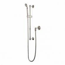 Waterworks 05-79696-89384 - Henry Handshower On Bar in Matte Nickel, 2.5gpm