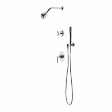 Waterworks 05-21313-07758 - Flyte Pressure Balance Shower Package with 2 3/4'' Head, Handshower and Diverter Cross