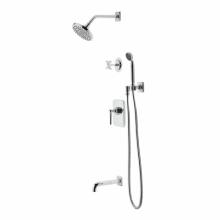 Waterworks 05-07269-95279 - Ludlow Pressure Balance Shower Package with 6'' Rain Shower Head, Handshower, Tub Spout