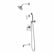 Waterworks 05-35149-05944 - Ludlow Pressure Balance Shower Package with 6'' Rain Shower Head, Handshower, Tub Spout