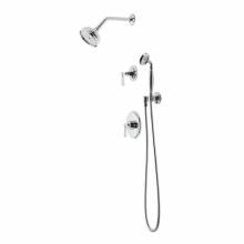 Waterworks 05-87919-32423 - Roadster Pressure Balance Shower Package with 5'' Shower Rose, Handshower and Diverter