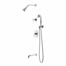 Waterworks 05-79664-61247 - Roadster Pressure Balance Shower Package with 2 3/4'' Head, Handshower, Tub Spout and