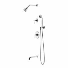 Waterworks 05-28151-95369 - Roadster Pressure Balance Shower Package with 2 3/4'' Head, Handshower, Tub Spout and