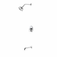 Waterworks 05-95408-77464 - Roadster Pressure Balance Shower Package with 5'' Shower Rose and Tub Spout in