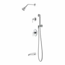 Waterworks 05-39108-28023 - Transit Pressure Balance Shower Package with 2 3/4'' Head, Handshower, Tub Spout and