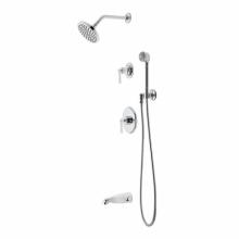 Waterworks 05-13444-44854 - Transit Pressure Balance Shower Package with 6'' Rain Shower Head, Handshower, Tub