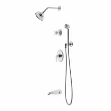 Waterworks 05-63355-09285 - Transit Pressure Balance Shower Package with 5'' Shower Rose, Handshower and Diverter