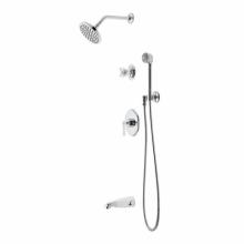 Waterworks 05-56134-43111 - Transit Pressure Balance Shower Package with 6'' Rain Shower Head, Handshower and