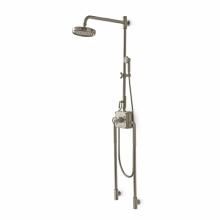 Waterworks 05-34732-04392 - R.W. Atlas Exposed Thermostatic System with Handshower, Diverter and Wheel Handle in