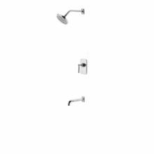 Waterworks 05-04483-55224 - Ludlow Pressure Balance Shower Package with 6'' Rain Shower Head and Tub Spout In