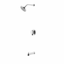 Waterworks 05-13748-16162 - Decibel Pressure Balance Shower Package with 6'' Rain Shower Head and Tub Spout in