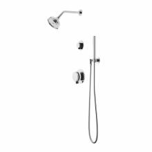 Waterworks 05-33394-54996 - Decibel Pressure Balance Shower Package with 5'' Shower Rose, Handshower and Diverter