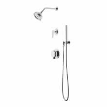 Waterworks 05-49700-45588 - Decibel Pressure Balance Shower Package with 5'' Shower Rose, Handshower and Diverter