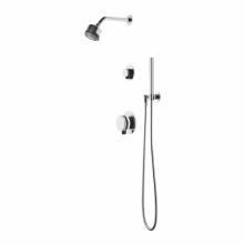 Waterworks 05-84667-27393 - Decibel Pressure Balance Shower Package with 3 1/4'' Rain Shower Head, Handshower and