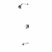 Waterworks 05-39070-38447 - Decibel Pressure Balance Shower Package with 3 1/4'' Rain Shower Head and Tub Spout in