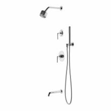 Waterworks 05-79904-94098 - Flyte Pressure Balance Shower Package with 3 1/4'' Shower Head, Handshower, Tub Spout