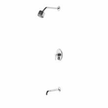 Waterworks 05-74654-65110 - Roadster Pressure Balance Shower Package with 3 1/4'' Shower Head and Tub Spout in