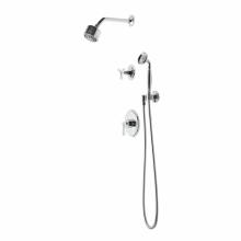 Waterworks 05-92890-64032 - Roadster Pressure Balance Shower Package with 3 1/4'' Shower Head, Handshower and