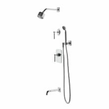 Waterworks 05-34891-10314 - Ludlow Pressure Balance Shower Package with 3 1/4'' Shower Head, Handshower, Tub Spout