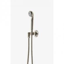 Waterworks 05-35213-19499 - Dash Handshower on Hook with Metal Handle in Burnished Brass, 2.5gpm