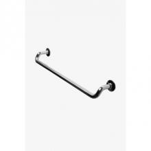 Waterworks 22-89071-18272 - .25 24'' Single Metal Towel Bar in Dark Nickel