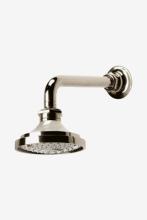 Waterworks 05-91481-49441 - Henry 5 1/8  Shower Head, Arm and Flange with Adjustable Spray in Burnished Nickel, 1.75gpm