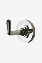 Waterworks 22-35209-36146 - Henry Single Robe Hook in Dark Nickel