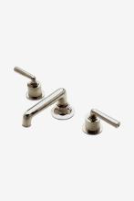 Waterworks 07-63961-21257 - Henry Low Profile Three Hole Deck Mounted Lavatory Faucet with Metal Lever Handles in